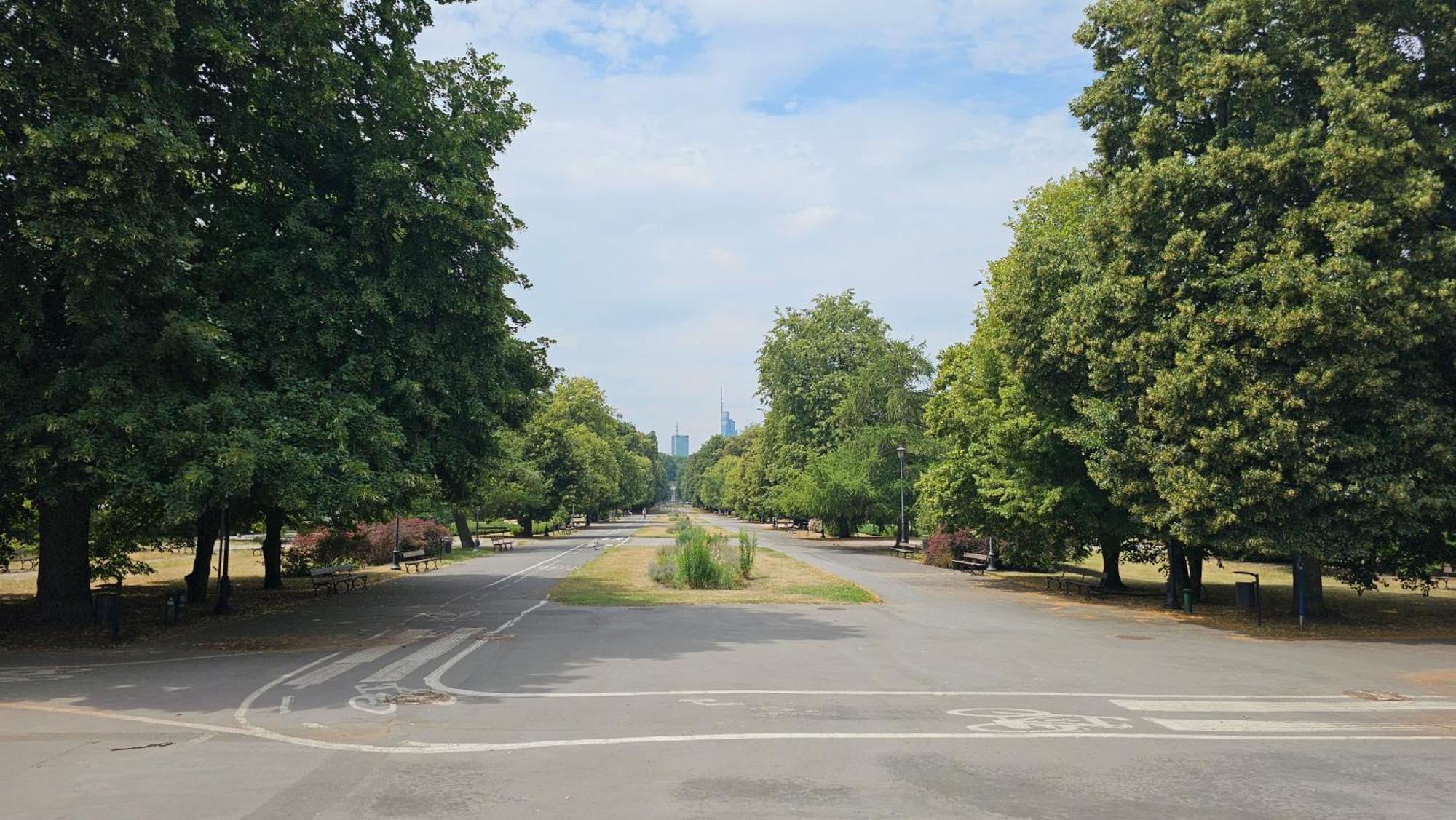 Park Powisle Warschau